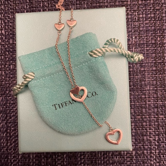 Tiffany & Co. Jewelry - Tiffany & Co Lariat Link Heart necklace